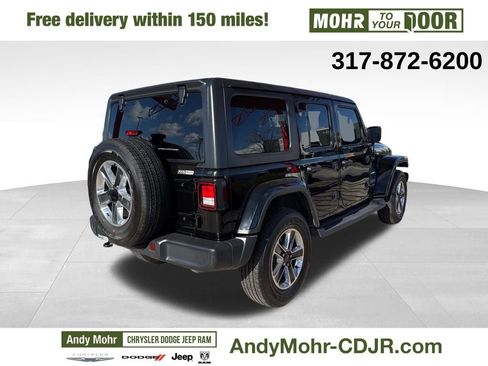 Used 2018 Jeep Wrangler Unlimited Sahara image 7