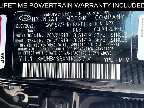 Used 2022 Genesis GV80 2.5T w/ Advanced Package 03 image 44