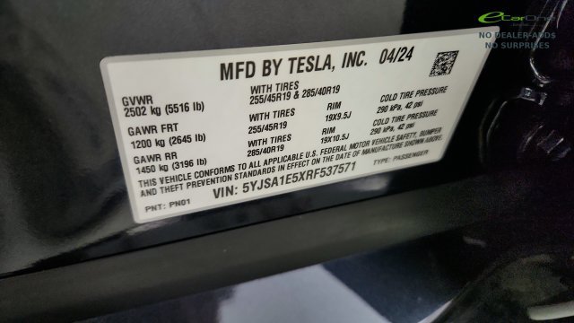 Used 2024 Tesla Model S AWD/4WD image 74