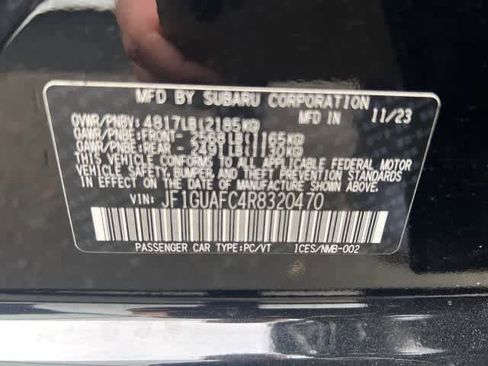 Used 2024 Subaru Impreza 2.0i Sport w/ Popular Package #1 image 12