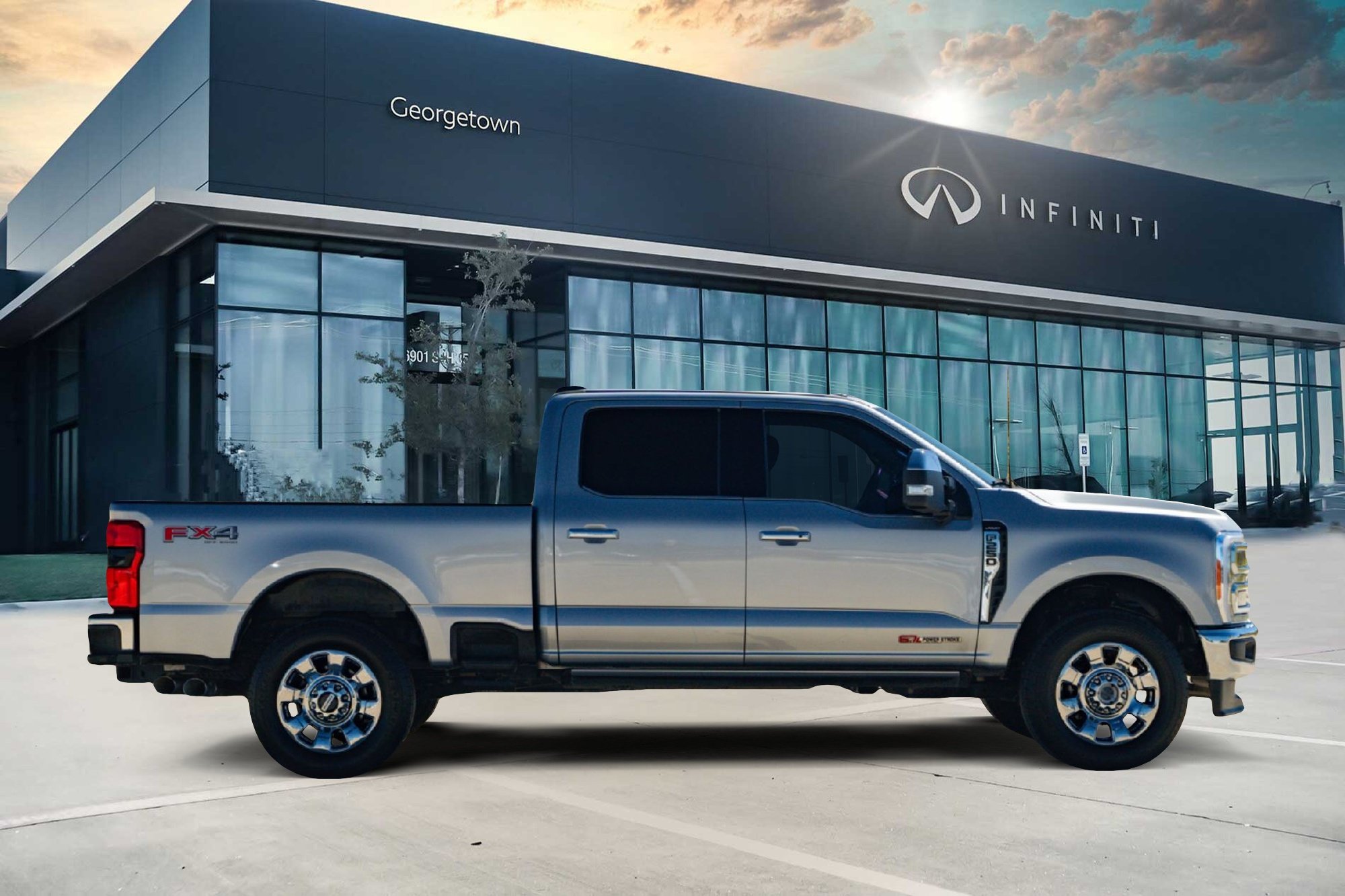 Used 2023 Ford F250 Lariat w/ Tow Technology Package AWD/4WD image 4