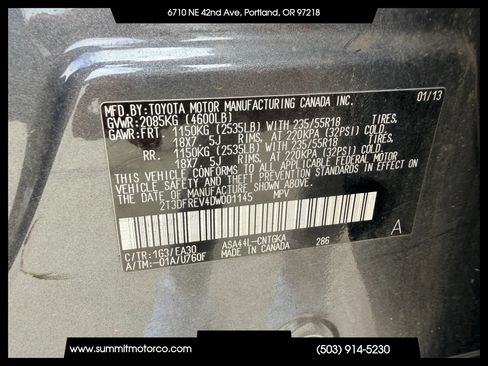 Used 2013 Toyota RAV4 Limited AWD/4WD image 24