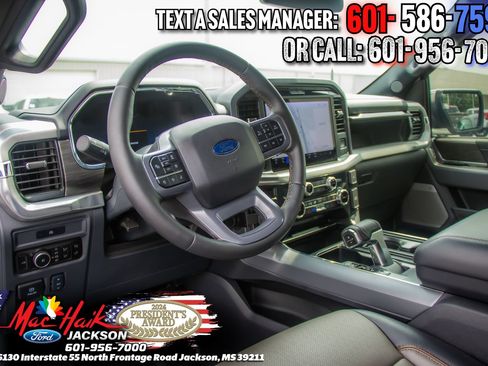 Certified 2025 Ford F150 Lariat w/ Equipment Group 501A Mid AWD/4WD image 8