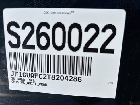 New 2026 Subaru Impreza 2.0i Sport image 4