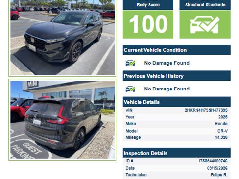 Used 2025 Honda CR-V EX-L image 2