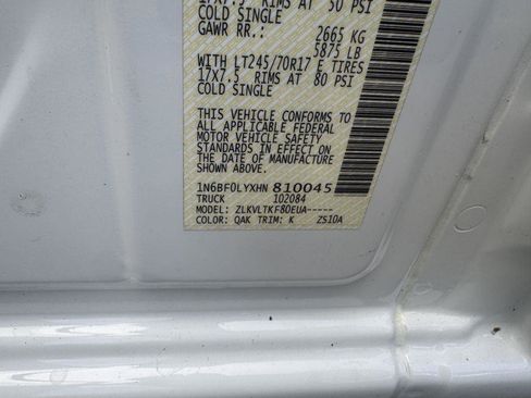 Used 2017 Nissan NV 2500 SV image 20