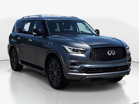 Used 2021 INFINITI QX80 Premium Select w/ Cargo Package RWD image 3