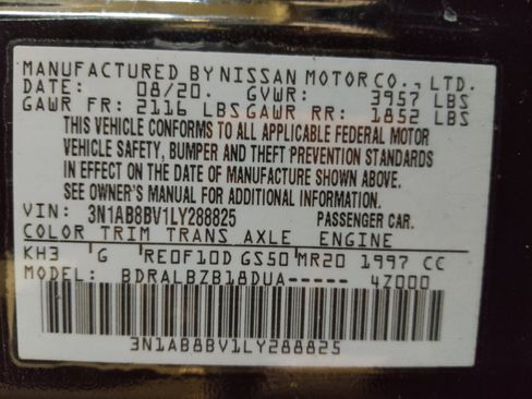 Used 2020 Nissan Sentra S image 33