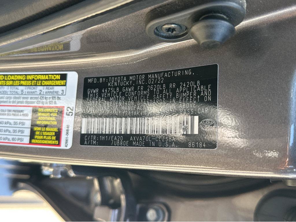 Used 2022 Toyota Camry SE w/ Convenience Package FWD image 40
