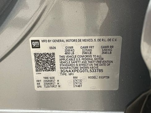 New 2026 Chevrolet Equinox LT AWD/4WD image 20