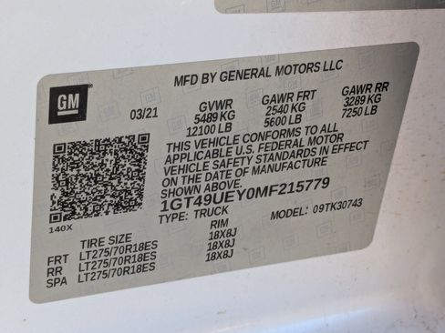 Certified 2021 GMC Sierra 3500 SLT w/ Gooseneck/5TH Wheel Package image 32