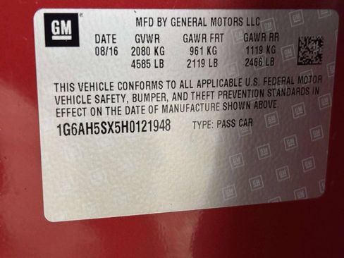 Used 2017 Cadillac ATS Luxury w/ Safety and Security Package AWD/4WD image 38