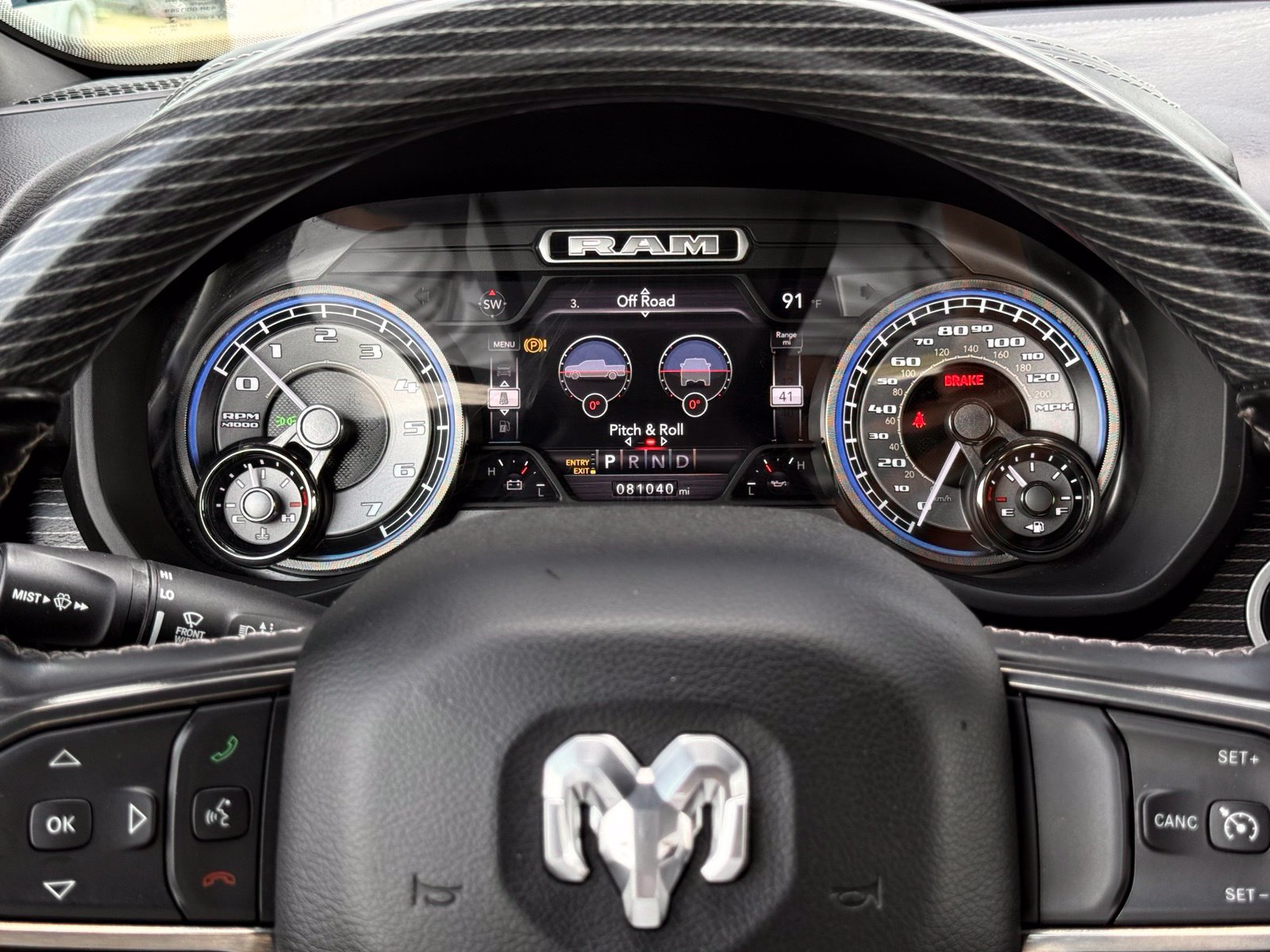 Used 2021 RAM 1500 Limited w/ Body Color Bumper Group AWD/4WD image 46