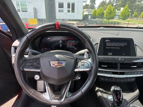 Certified 2025 Cadillac CT4 V Blackwing w/ Driver Assist Package RWD image 11