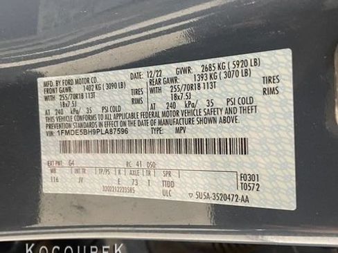 Used 2023 Ford Bronco Outer Banks AWD/4WD image 26