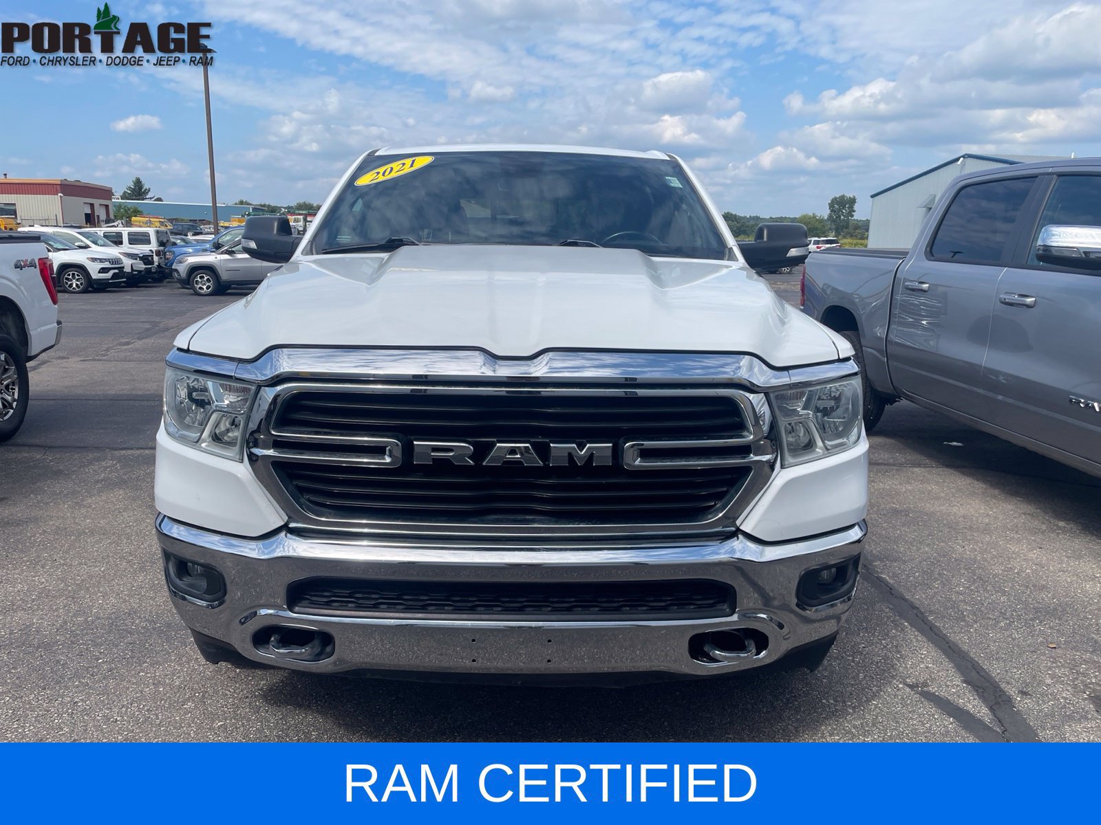 Certified 2021 RAM 1500 Big Horn AWD/4WD image 2