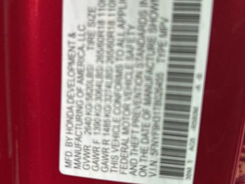 New 2026 Honda Passport RTL image 32