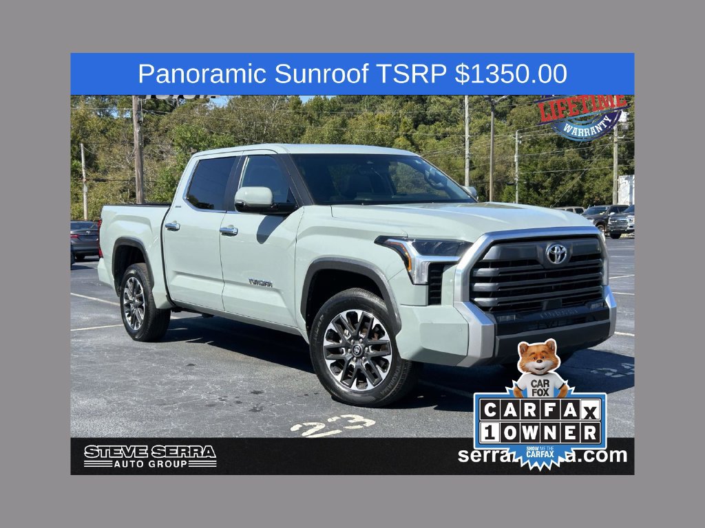 Used 2025 Toyota Tundra Limited AWD/4WD image 1