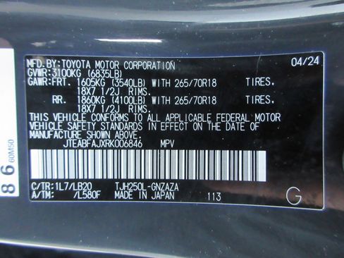 Used 2024 Toyota Land Cruiser image 56