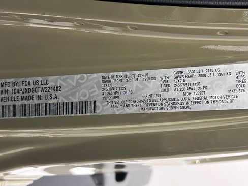 New 2026 Jeep Wrangler Sport image 22