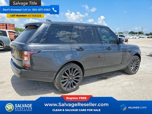 Used 2017 Land Rover Range Rover Supercharged image 4