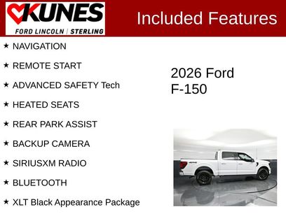 New 2026 Ford F150 XLT w/ Equipment Group 302A MID