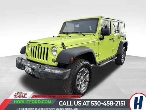 Used 2017 Jeep Wrangler Unlimited Sport w/ Max Tow Package image 1
