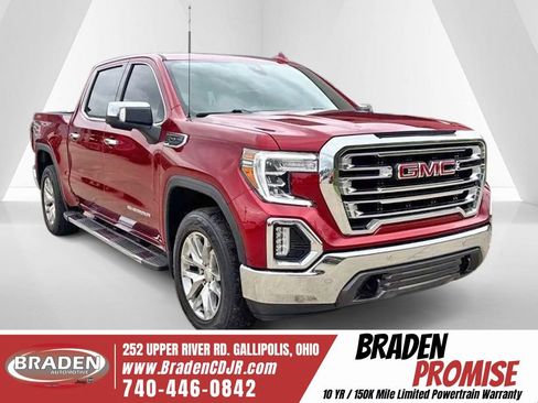 Used 2021 GMC Sierra 1500 SLT w/ SLT Premium Plus Package AWD/4WD image 1