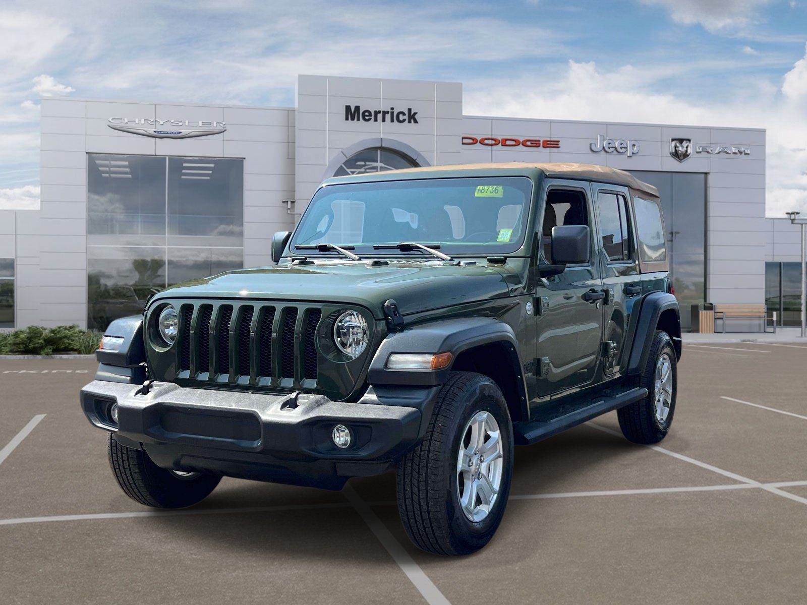 Used 2021 Jeep Wrangler Unlimited Sport AWD/4WD image 4