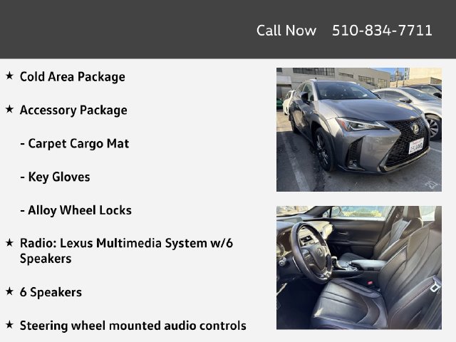 Used 2019 Lexus UX 200 F Sport w/ F Sport Premium Package FWD image 4