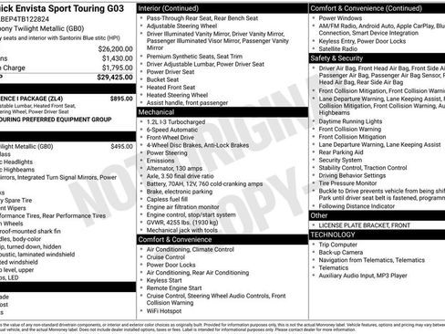 New 2026 Buick Envista Sport Touring w/ Convenience I Package image 5