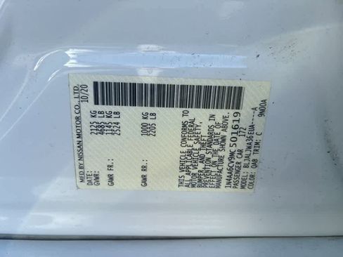 Used 2021 Nissan Maxima 3.5 SV w/ Floor Mat Group image 13