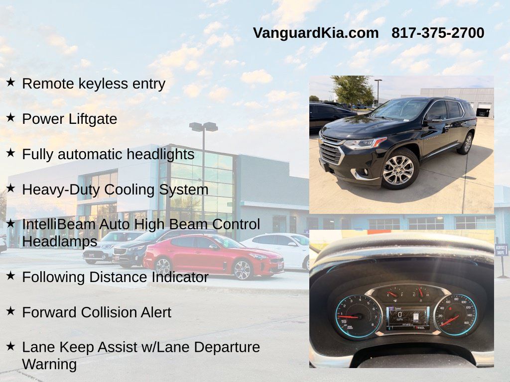 Used 2018 Chevrolet Traverse Premier w/ Driver Confidence II Package FWD image 12