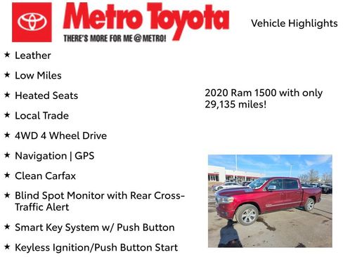 Used 2020 RAM 1500 Limited w/ Body Color Bumper Group image 7