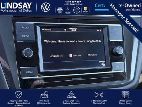 Certified 2022 Volkswagen Tiguan S w/ IQ.Drive Package image 16