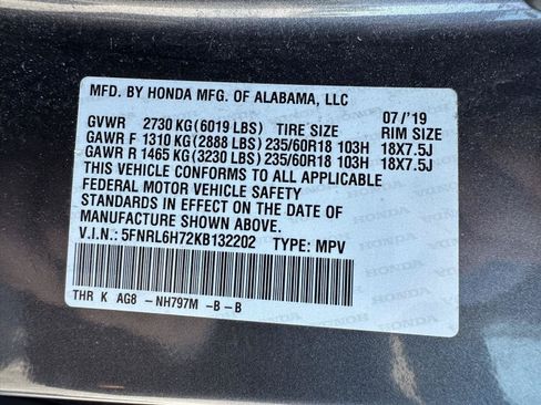 Used 2019 Honda Odyssey EX-L image 15