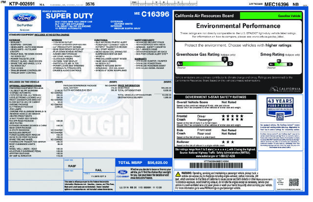Used 2021 Ford F250 XLT w/ XLT Premium Package AWD/4WD image 33