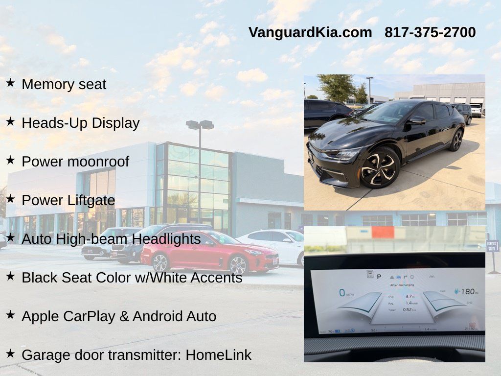Certified 2023 Kia EV6 GT-Line w/ GT-Line Suede Seat Package AWD/4WD image 12