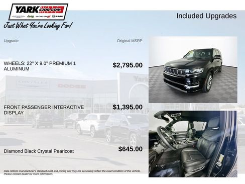 Used 2022 Jeep Grand Wagoneer Series I AWD/4WD image 5