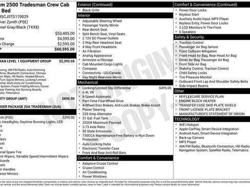 New 2026 RAM 2500 Tradesman image 34