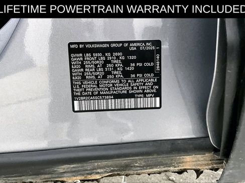 Used 2025 Volkswagen Atlas SEL image 45