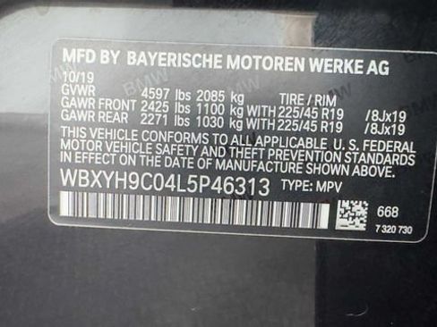 Used 2020 BMW X2 sDrive28i w/ Convenience Package FWD image 37