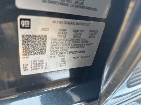 Certified 2022 GMC Sierra 1500 SLT w/ SLT Premium Plus Package image 36