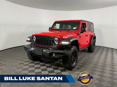 Used 2025 Jeep Wrangler Unlimited Sport S 4xe AWD/4WD image 1