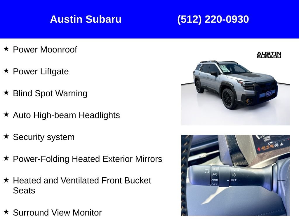 New 2026 Subaru Outback Wilderness AWD/4WD image 25