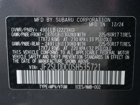 Certified 2025 Subaru Forester Premium AWD/4WD image 36