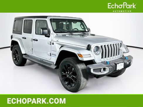 Used 2023 Jeep Wrangler Unlimited Sahara AWD/4WD image 1