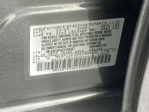 Used 2019 Nissan Sentra S FWD image 12