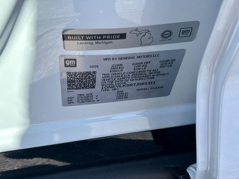 New 2026 Chevrolet Traverse RS w/ LPO, Floor Liner Package AWD/4WD image 20