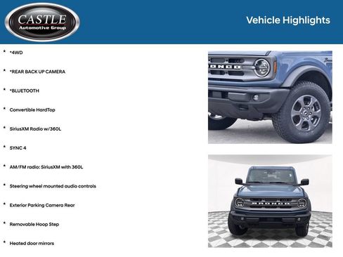 Used 2023 Ford Bronco Big Bend AWD/4WD image 3